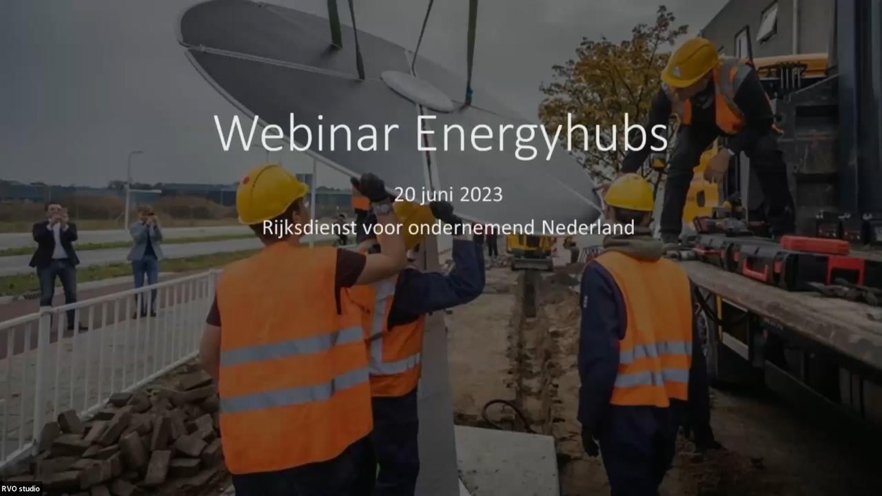 Webinar energiehubs